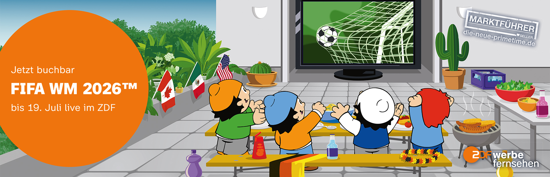 Die neue Primetime | FIFA WM 2026™ (© ZDF Werbefernsehen GmbH)