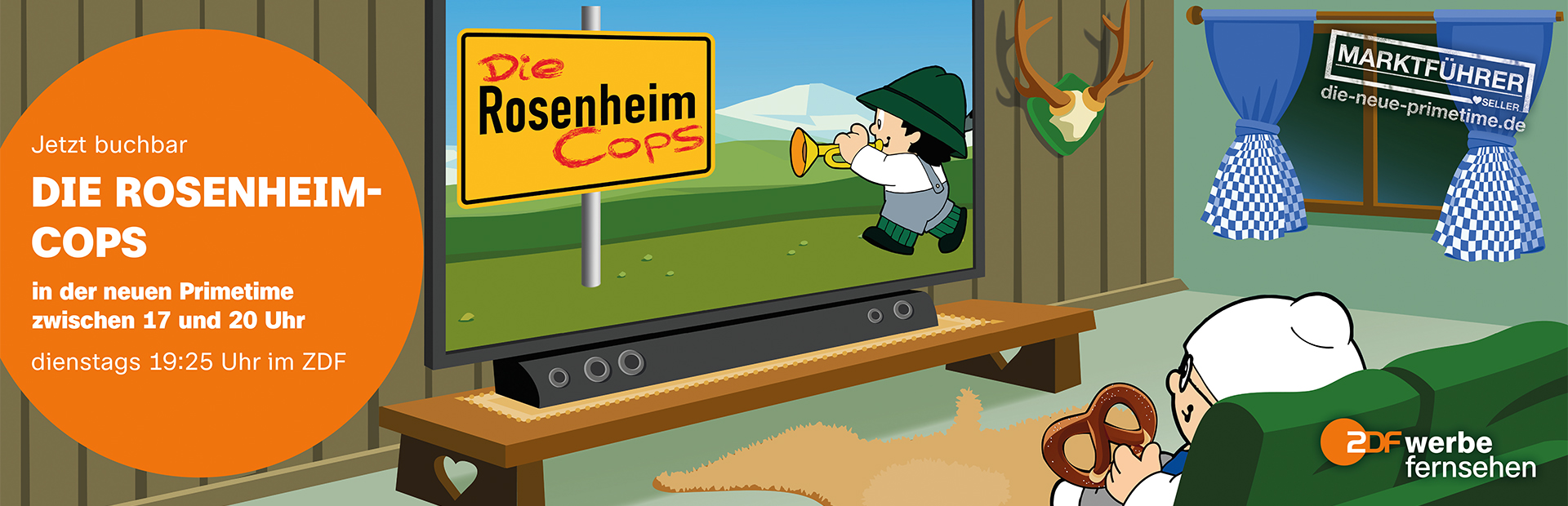 Die neue Primetime | Die Rosenheim-Cops (© ZDF Werbefernsehen GmbH)