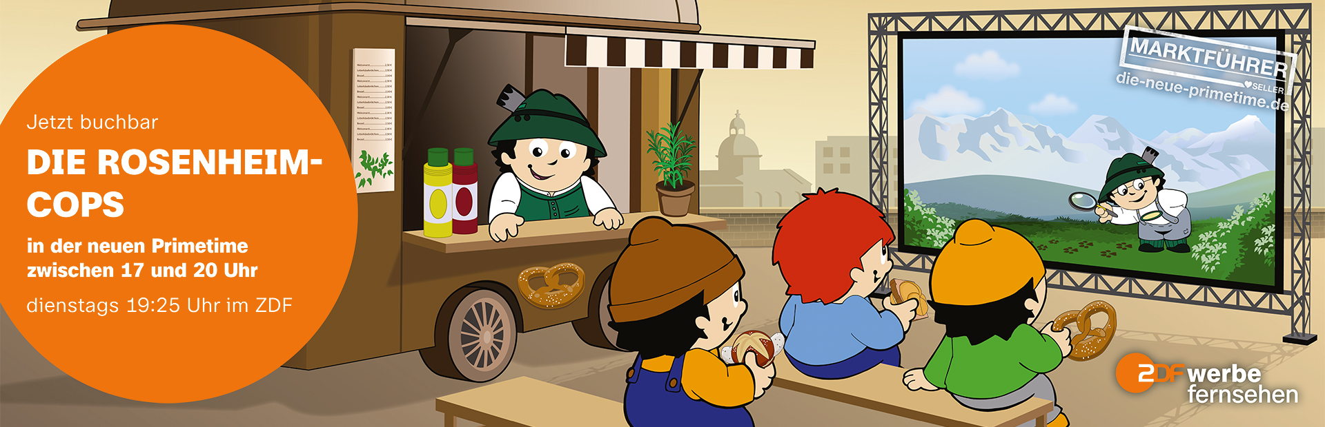 Die neue Primetime | Die Rosenheim-Cops (© ZDF Werbefernsehen GmbH)